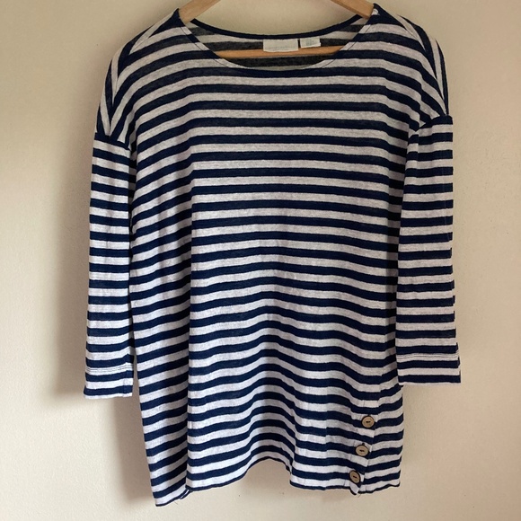 Cynthia Rowley 100% linen top - Picture 1 of 6